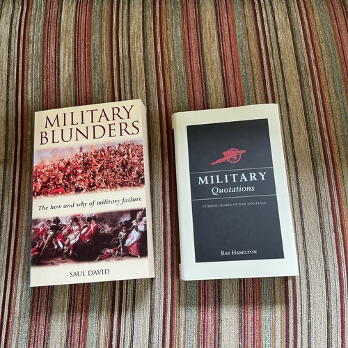 Military history books - books, lot