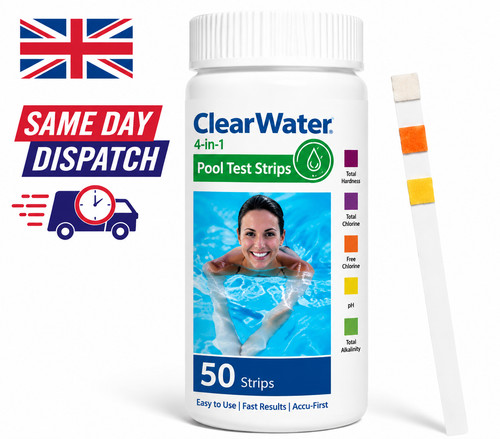 Clearwater test strips - clearwater, 4-in-1