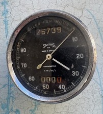 VINTAGE SMITHS CHRONOMETRIC SPEEDOMETER S 467/25/L FRANCIS BARNETT JAMES 