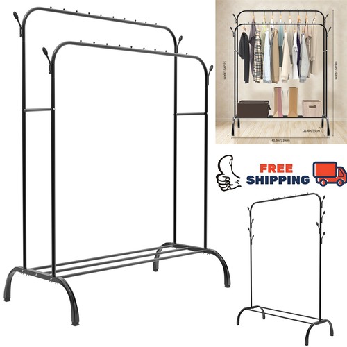 Double clothes rail - heavy, duty