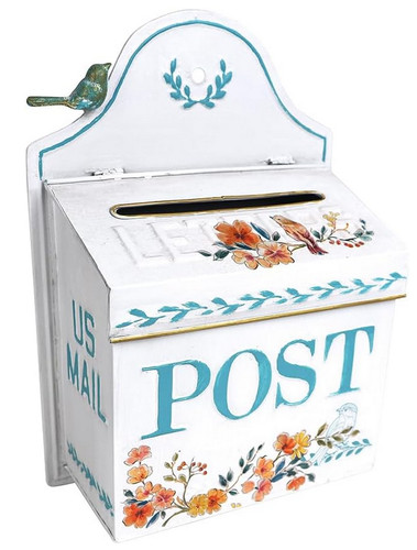 Mailbox post box white - box,