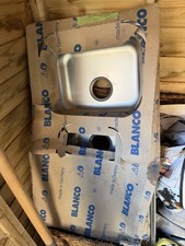 blanco kitchen sink 1.5 bowl,  100cm x 50cm , stainless steel