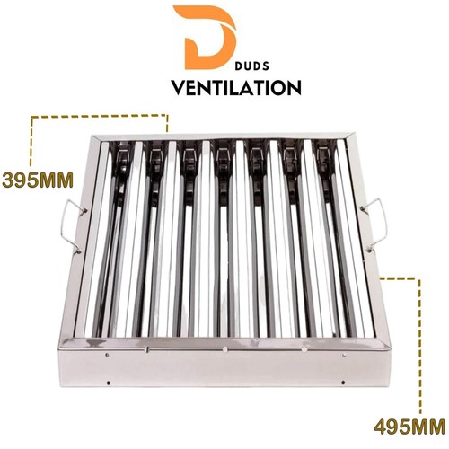 Canopy grease baffle filter - grease,