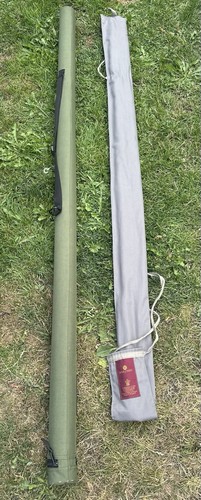 Fly fishing rod tube green - rod,