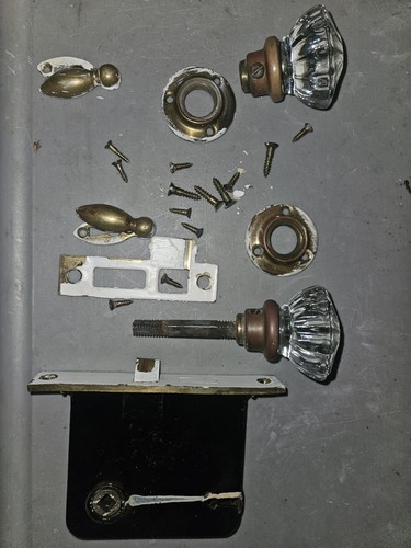 Vintage antique door hardware - vintage,