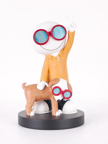 Double trouble sculpture by - trouble,