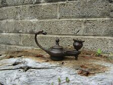 Antique bronze candlestick