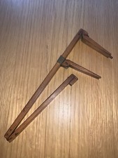 antique boxwood foot shoe size measure treen vintage cobler vintage tools