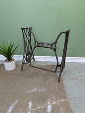 Antique Cast Iron Singer Sewing Machine Table Base Vintage Unrestored Original A