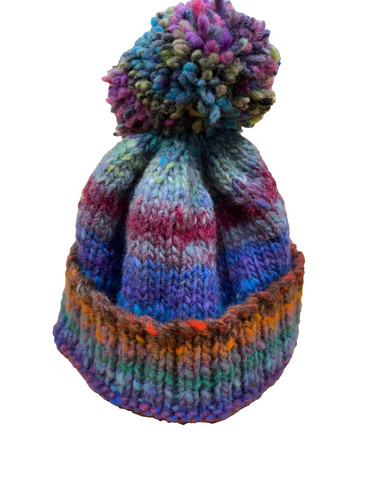 Handknitted multicoloured - handknitted,,