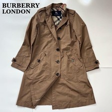Burberry London Trench Coat 38 (S) Nova Check Brown Authentic