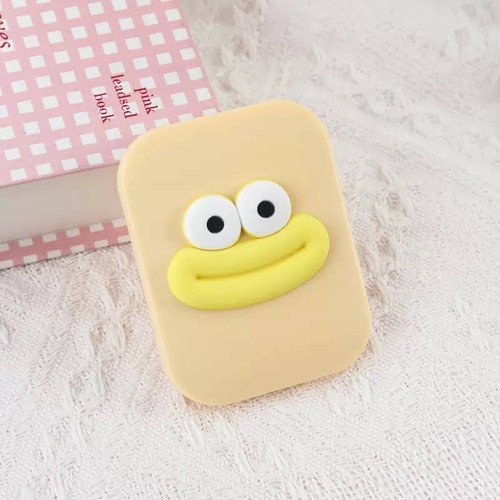 Yellow cartoon folding makeup - yellow,