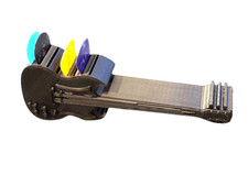 3D Printed Black Guitar Pick