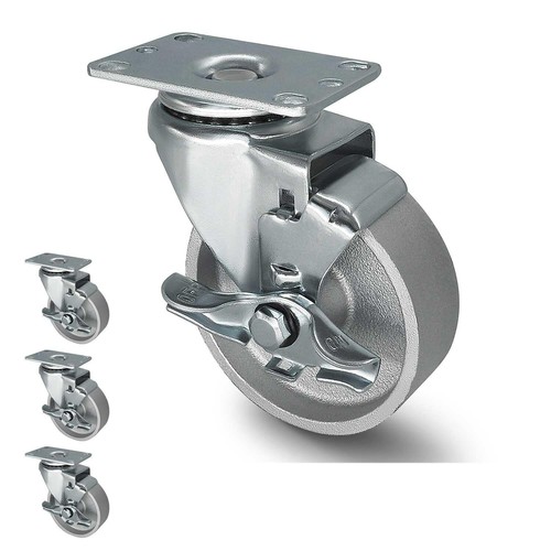 Inch industrial casters - 4, casters-