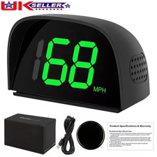 Car Digital GPS Speedo Speed MPH HUD Head Up Display Speedometer Universal