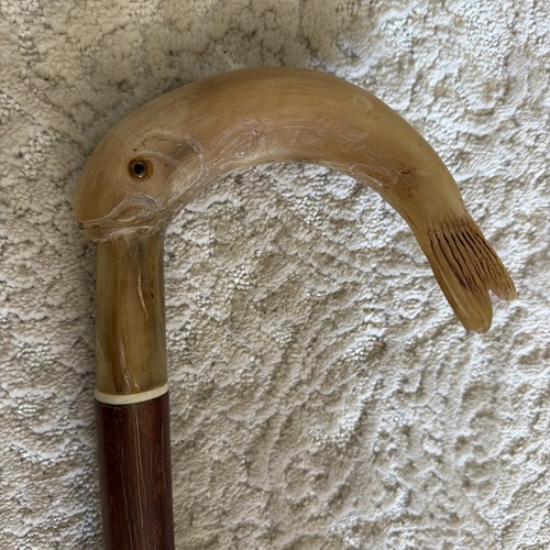 Vintage antique walking stick - vintage,