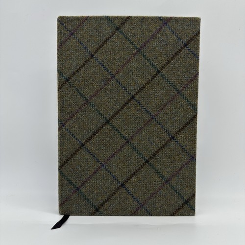 Purdey tweed notebook ruled - purdey,