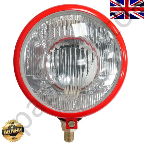 Red headlight lamp light - red,