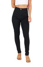 Wakee Black Ultra High Rise Skinny Leg Jeans 10010