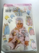 Butterick Sewing Pattern Baby