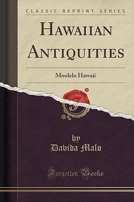 Hawaiian antiquities moolelo - antiquities:,