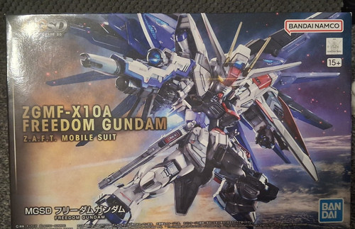 Bandai freedom gundam mgsd - freedom,