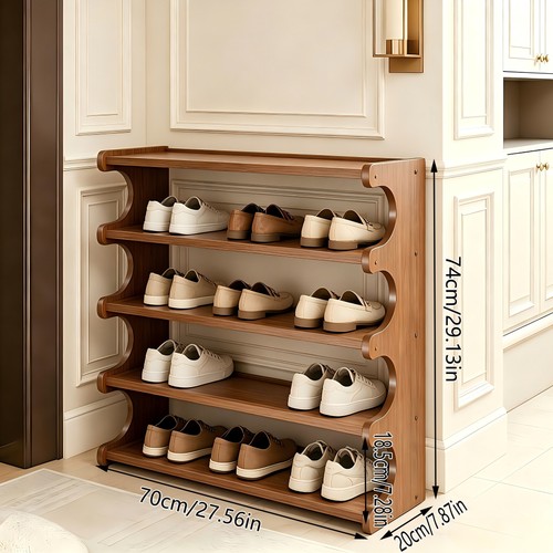 Tier bamboo shoe - tier, holds