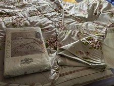 Beautiful Options, Complete Set Of Quilted Bed Cover, Curtains, New Duvet Set,