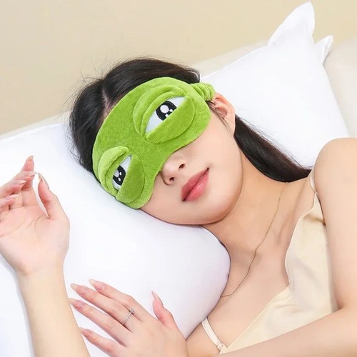 Frog sleep mask soft eye - frog,