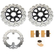 Front Rear Brake Discs Rotors