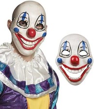 Scary Clown Plastic Face Mask