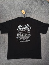 stussy t shirt xl new black
