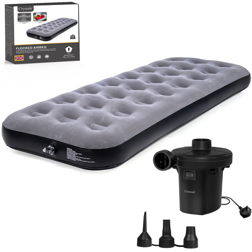 Single inflatable flocked air - single,