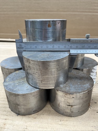 H13 round solid steel block - solid,