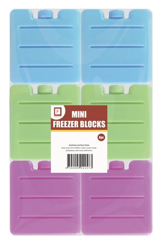 Mini freezer blocks - x,