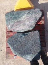   2 Large Granite Garden Rocks