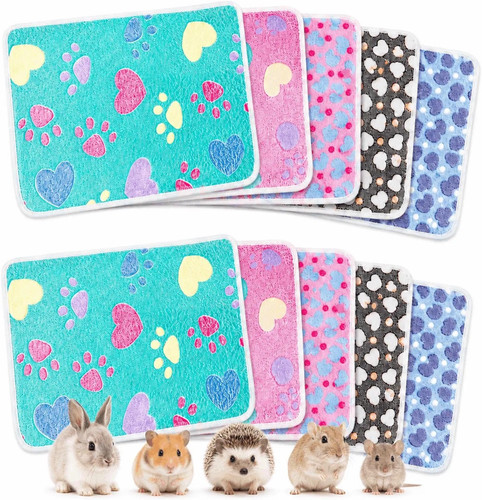 10pcs guinea pig cage liners - pig,