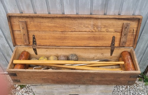 Jaques vintage croquet set - croquet,