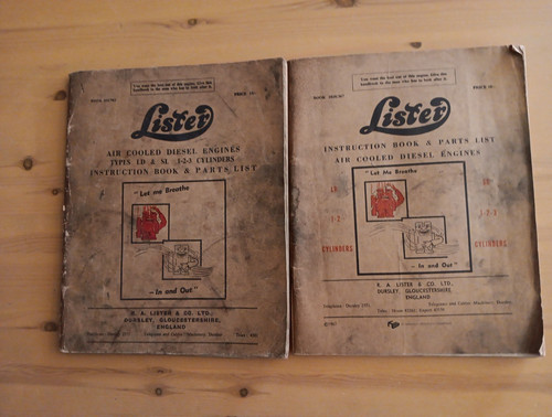 Lister diesel instruction - lister, &