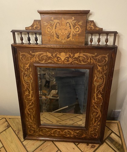Antique edwardian marquetry - edwardian,