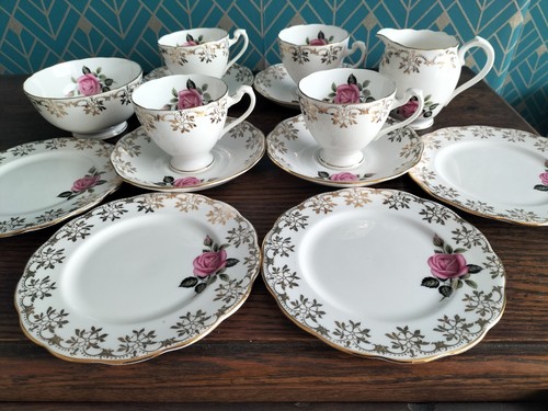 Roslyn fine bone china - china, set