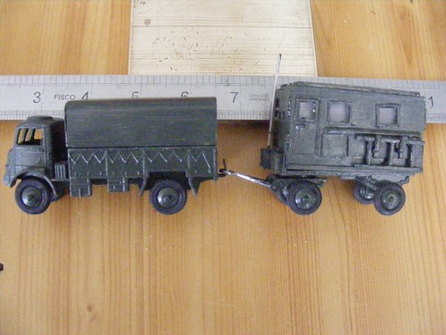 Dinky army wagon - a,
