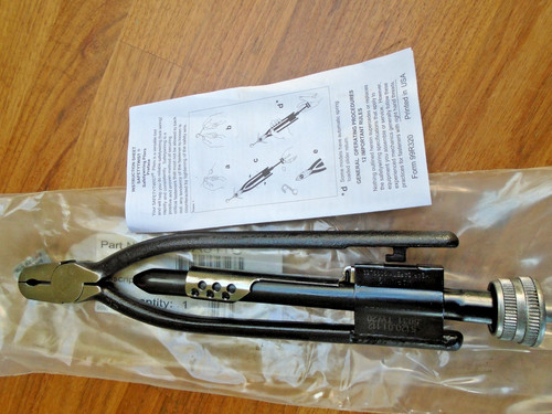 Blue point safety twist tie - point,