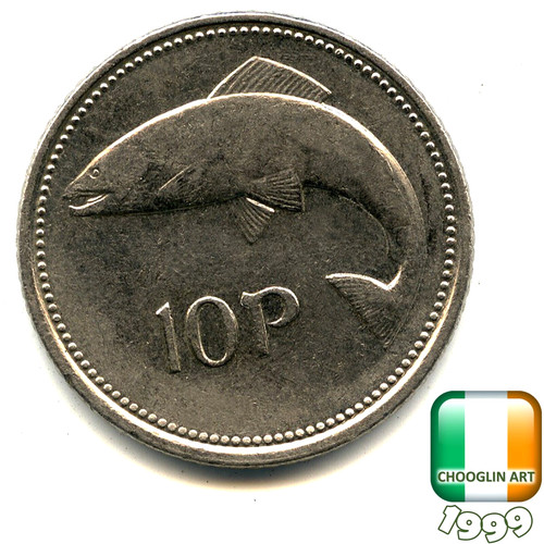 Irish 1999 ten pence 10p - 1999,