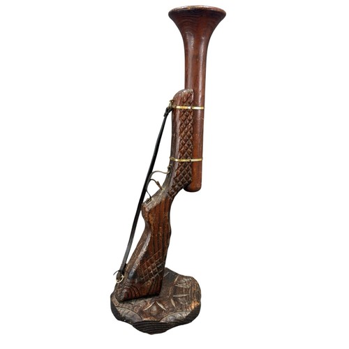 Vintage spanish carved - carved, wooden