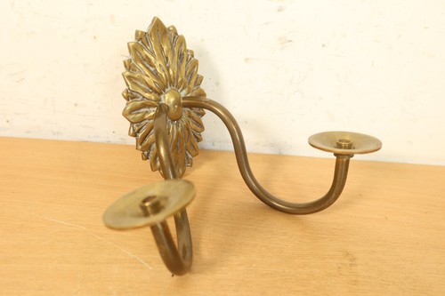 Vintage brass wall - lamp, sconce