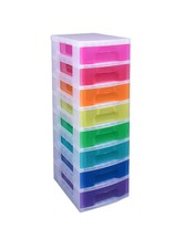 Rainbow 8-drawer storage