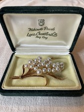 Mikimoto 14ct Gold & Cultured