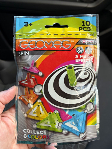 Geomag spin piece - 10-piece, magnetic