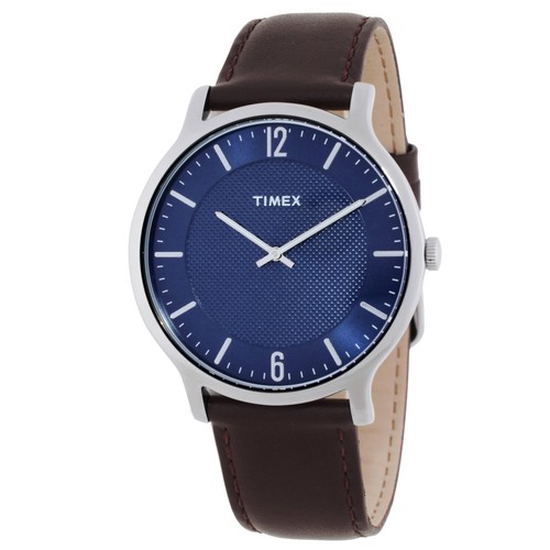 Timex metropolitan quartz blue - timex,